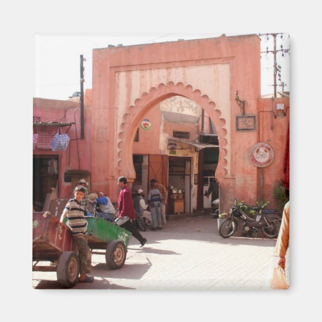 Marrakesch-Medina Magnet (Vorne)