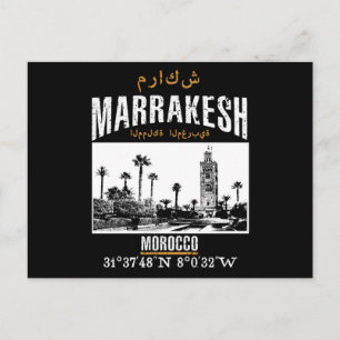 Marrakesch Postkarte
