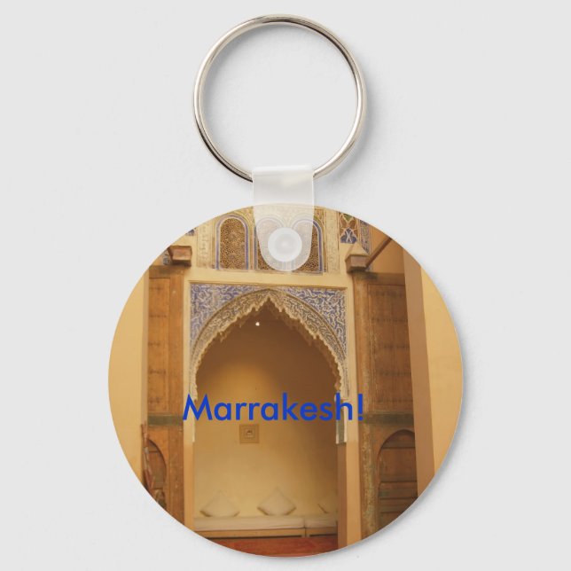 Marrakesch Schlüsselanhänger (Vorderseite)