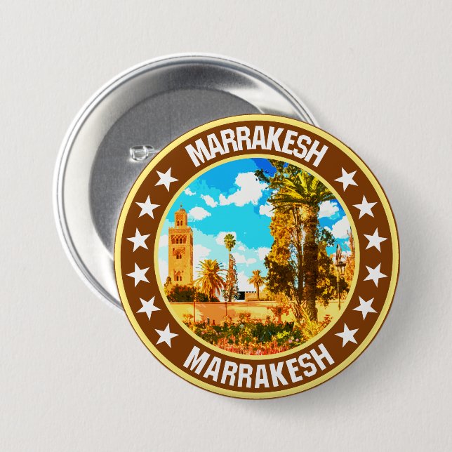 Marrakesh Button (Vorne & Hinten)