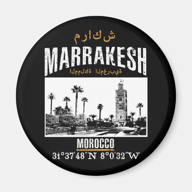 Marrakesh Magnet (Vorne)