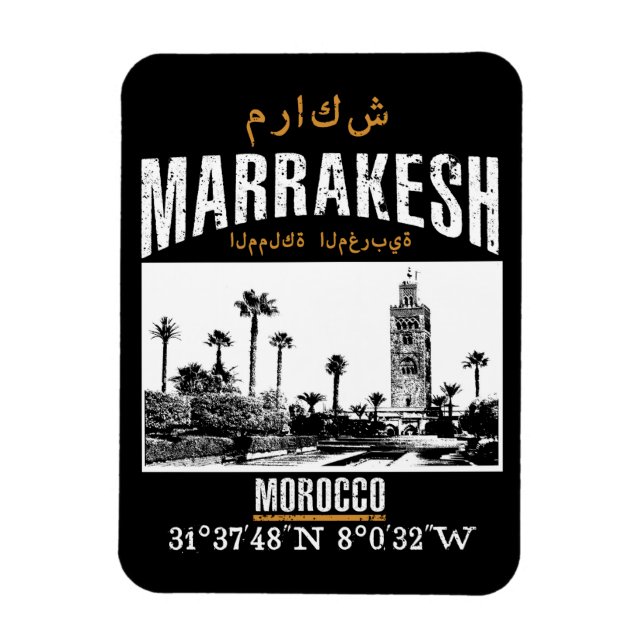 Marrakesh Magnet (Vertikal)