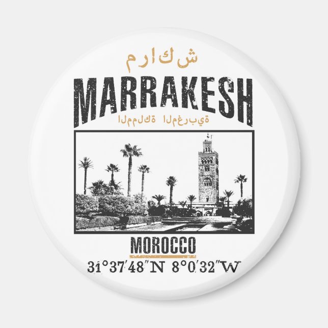 Marrakesh Magnet (Vorne)