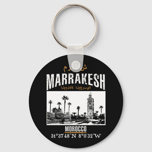 Marrakesh Schlüsselanhänger (Vorderseite)