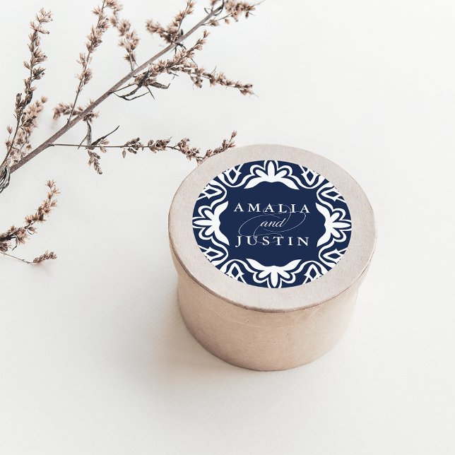 Marrakesh Wedding Sticker | Marine (Von Creator hochgeladen)