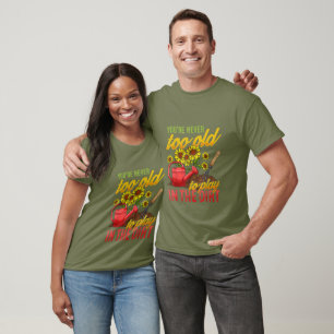 marrant jardinage mot art T-Shirt unisex