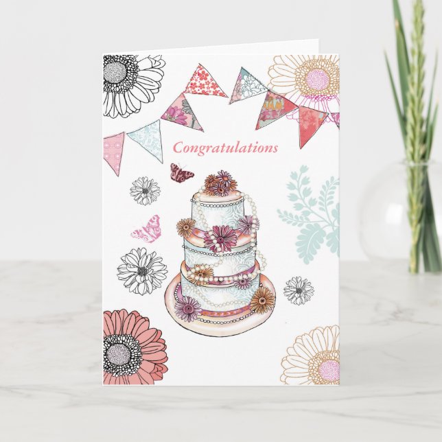 Marriage greeting card karte (Vorderseite)