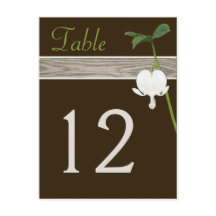 Marron, Vert, Numéro de Table au Cœur Saignant d'I