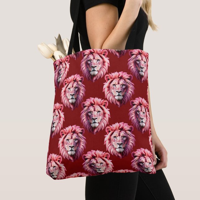 Marroter Löwenkopf-Design  Tasche (Von Creator hochgeladen)