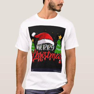 MARRY CHIRSTMAS DAME MEILLEUR TSHIRT HOMMES CLASSI