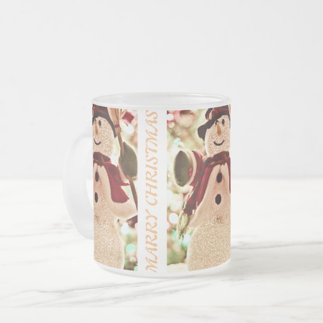 MARRY CHRISTMAS TASSE (Vorderseite Links)