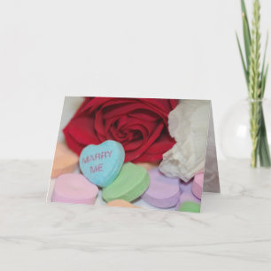 "Marry Me" - individuelle Valentinerkarte Feiertagskarte