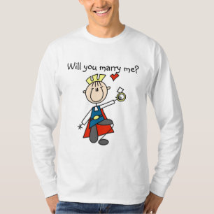 Marry Me Mariage Proposition Tshirts et cadeaux