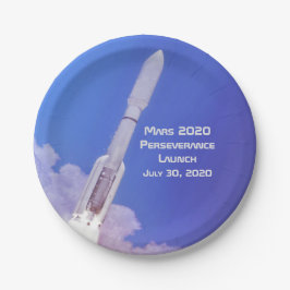 Mars 2020 Durchhaltebeginn Pappteller