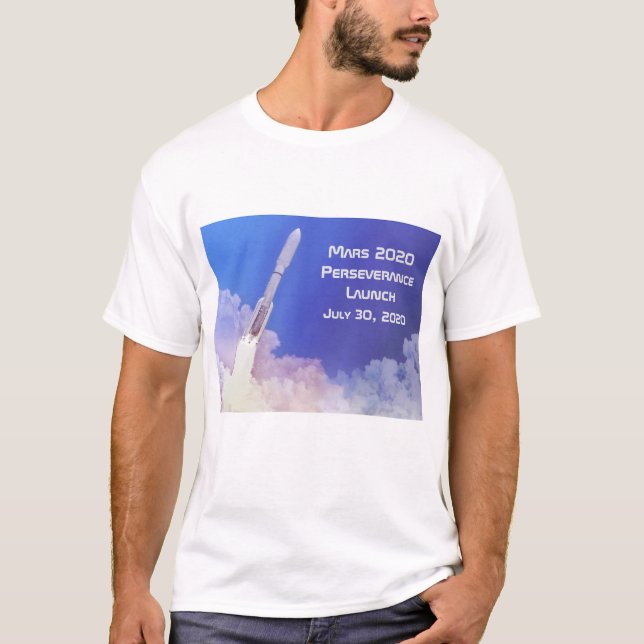 Mars 2020 Durchhaltebeginn T-Shirt (Vorderseite)