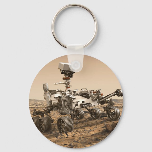 Mars 2020 Rover Schlüsselanhänger (Vorderseite)