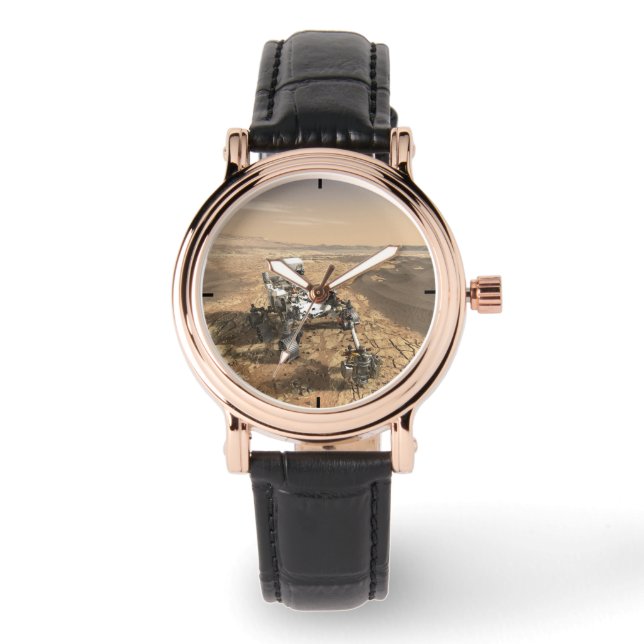 Mars 2020 rutschten auf der Oberfläche der Mars. Armbanduhr (Vorderseite)