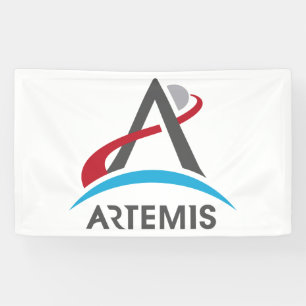 Mars 2024 Astronaut für das NASA Artemis-Programm Banner