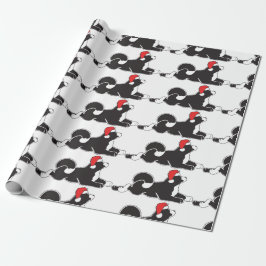 MARS Akita-Weihnachtsverpackungs-Papier Geschenkpapier