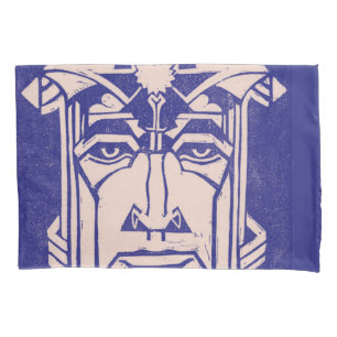 Mars Ares God of War Griechische Mythologie Blue Kissenbezug