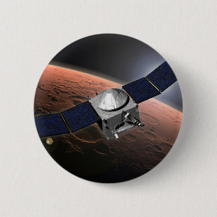 Mars Atmosphäre und Volatile Evolution Mission. Button
