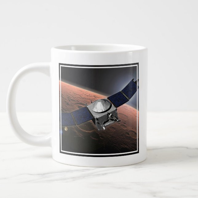Mars Atmosphäre und Volatile Evolution Mission. Jumbo-Tasse (Links)