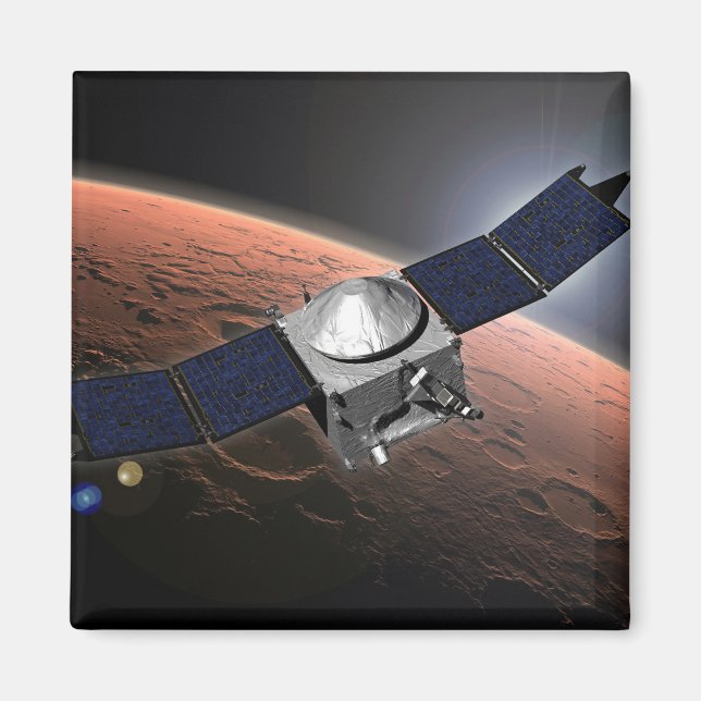 Mars Atmosphäre und Volatile Evolution Mission. Magnet (Vorne)