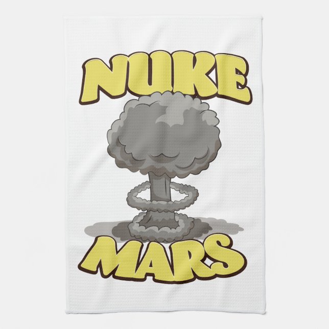 Mars atomisieren geschirrtuch (Vertikal)