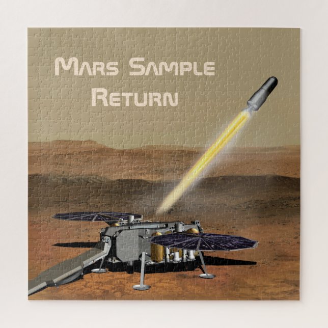 Mars - Beispielrückführungsmission (Vertikal)
