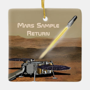 Mars - Beispielrückführungsmission Keramikornament
