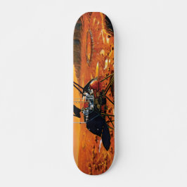 Mars der NASA Polar Lander Artist Concept Artwork Skateboard