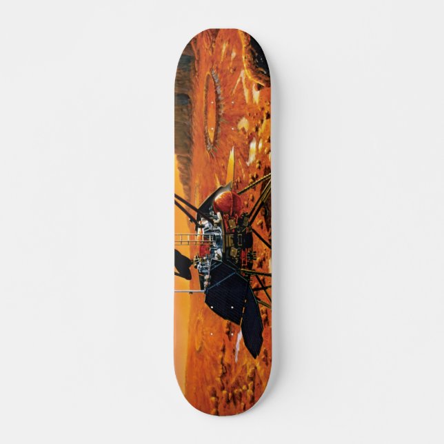 Mars der NASA Polar Lander Artist Concept Artwork Skateboard (Vorne)