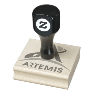 Mars des NASA Artemis-Programms 2024 Astronaut Gummistempel