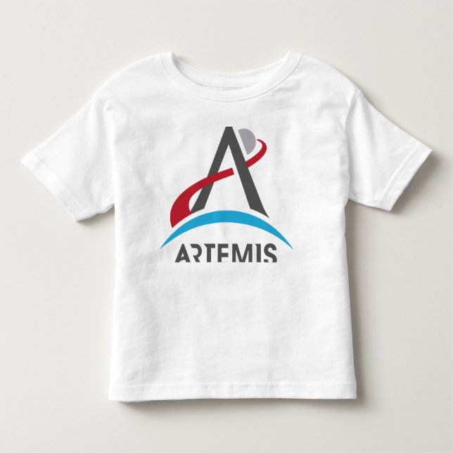 Mars des NASA Artemis-Programms 2024 Astronaut Kleinkind T-shirt (Vorderseite)