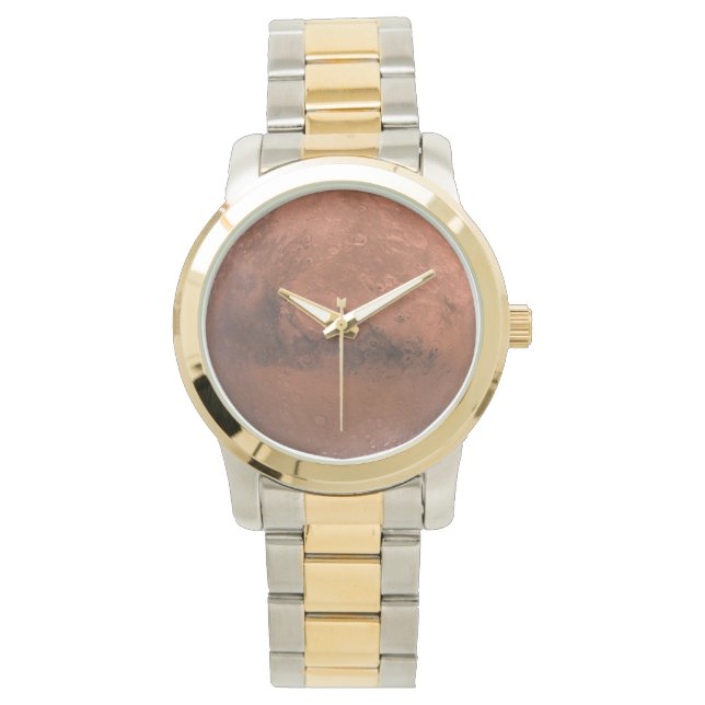Mars des Roten Planeten Armbanduhr (Vorderseite)