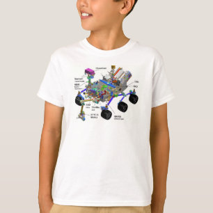 Mars - Ersatzdiagramm, T - Shirt der Wissenschaft
