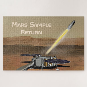 Mars Exemple de retour Mission Jigsaw Puzzle
