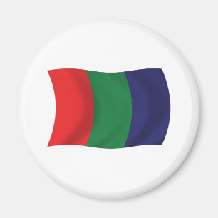 Mars Flag Magnetik Magnet