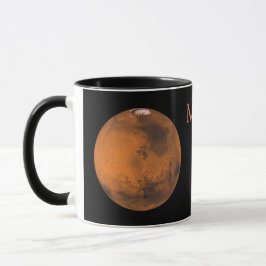Mars Globe von der NASA Tasse