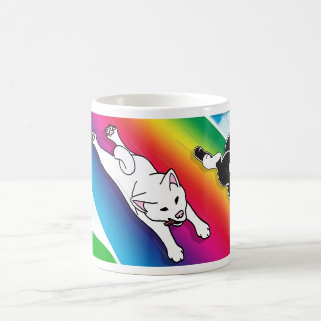 MARS glückliche Akita-Tasse Kaffeetasse (Mittel)