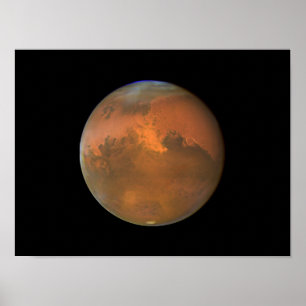 Mars (Hubble Telescope) Poster