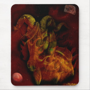 Mars im Widder Mousepad
