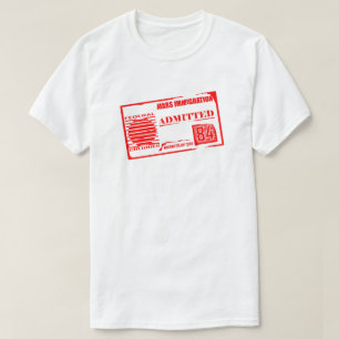 Mars Immigration: Funny SciFi erlaubt T-Shirt