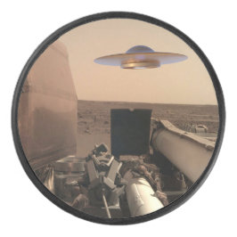 Mars InSight Alien UFO Saucer Begegnung Eishockey Puck