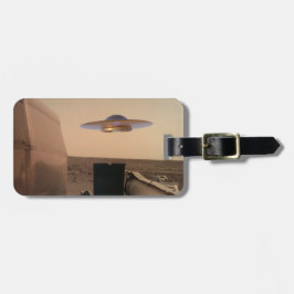 Mars InSight Alien UFO Saucer Begegnung Gepäckanhänger