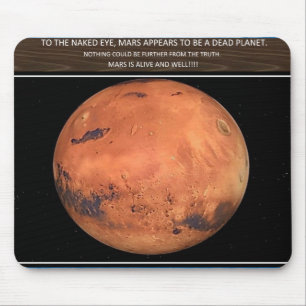 Mars leben mousepad