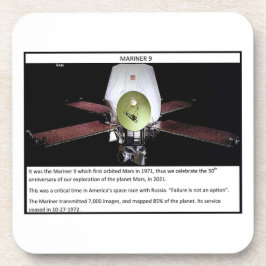 Mars Mariner 9 Getränkeuntersetzer