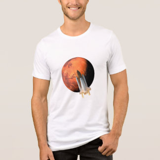 Mars Mission Rocket T - Shirt - Weltraumforschung