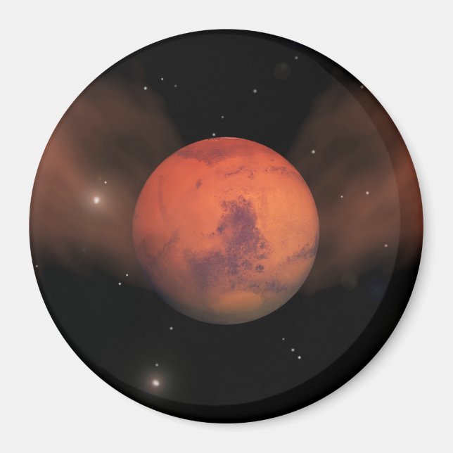 Mars-Narben Magnet (Vorne)