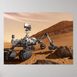 Mars Neugier Poster